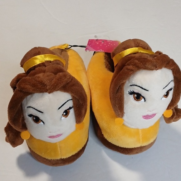 Beauty & The Beast Other - 💜 Disney Princess Beauty and the Beast Belle Toddler Girl Slippers size:9/10